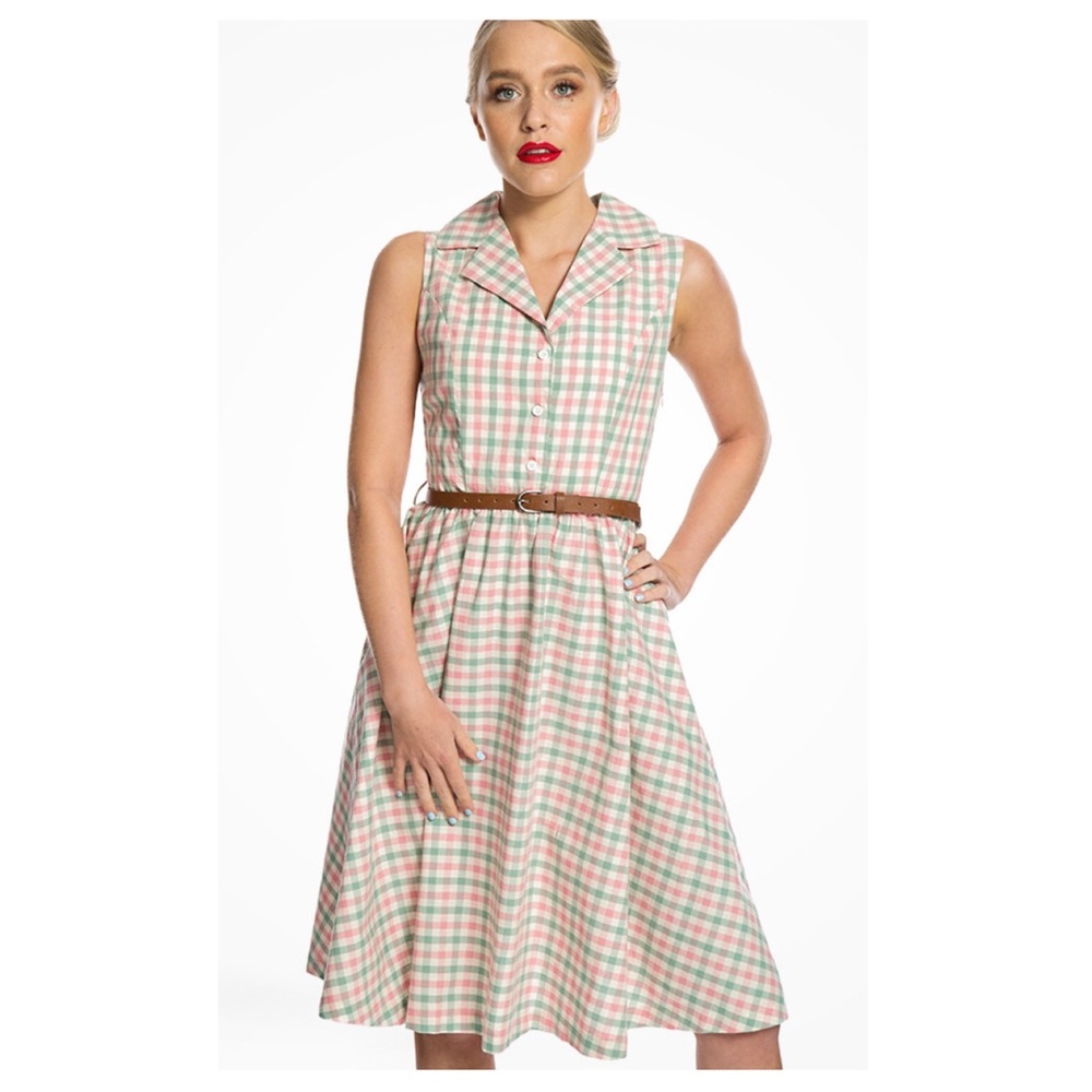 Lindy Bop gingham dress